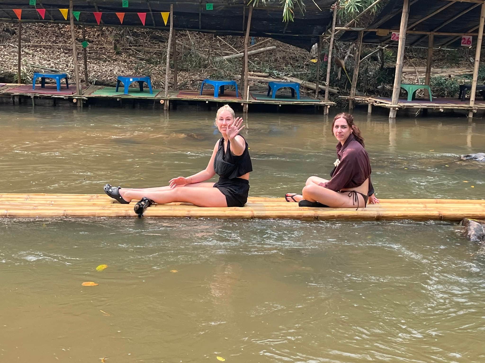 Living Green Chiang Mai: Elephants, Wang River Bamboo Rafting & Pad Thai Cooking