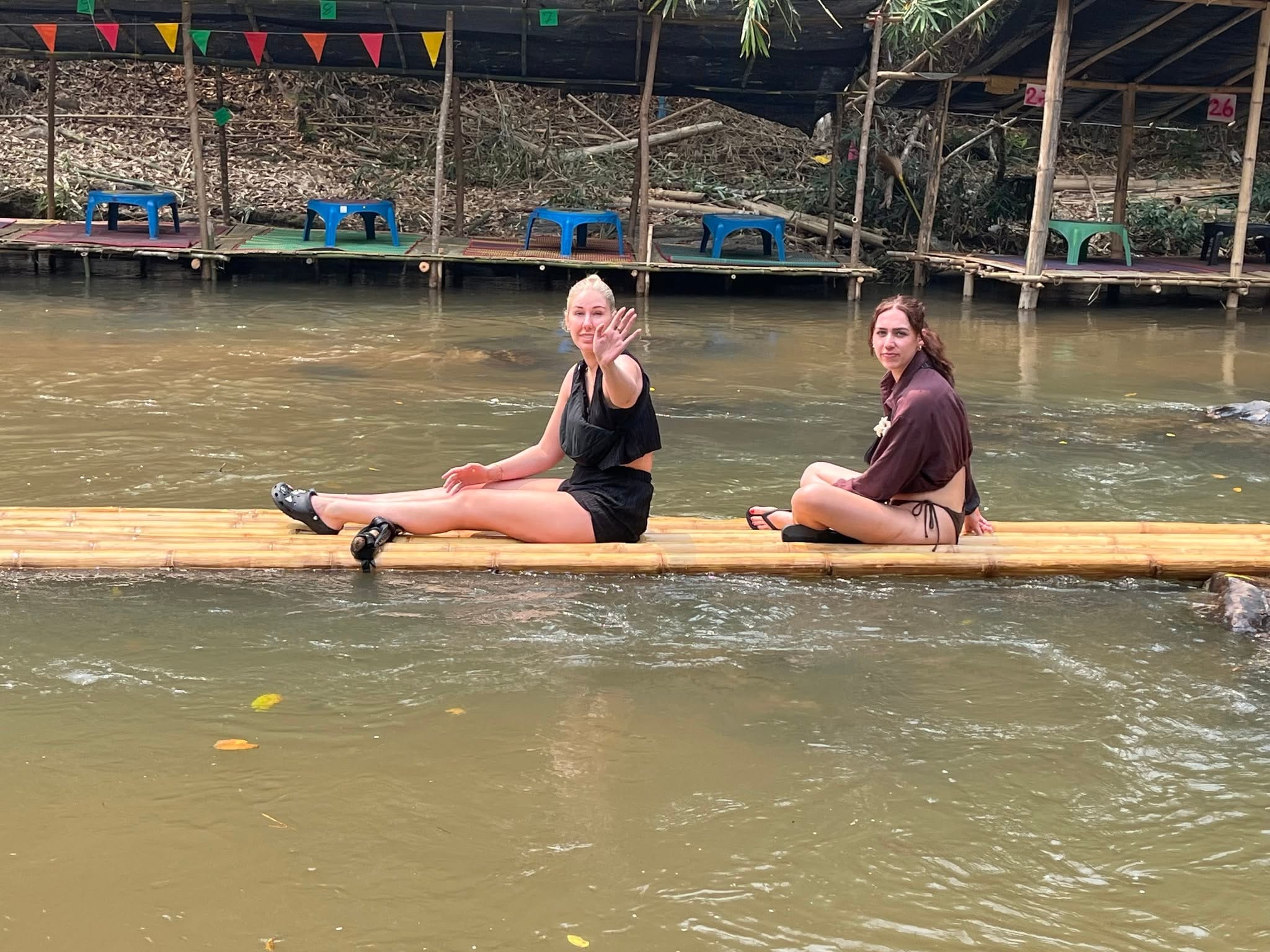 Living Green Chiang Mai: Elephants, Wang River Bamboo Rafting & Pad Thai Cooking